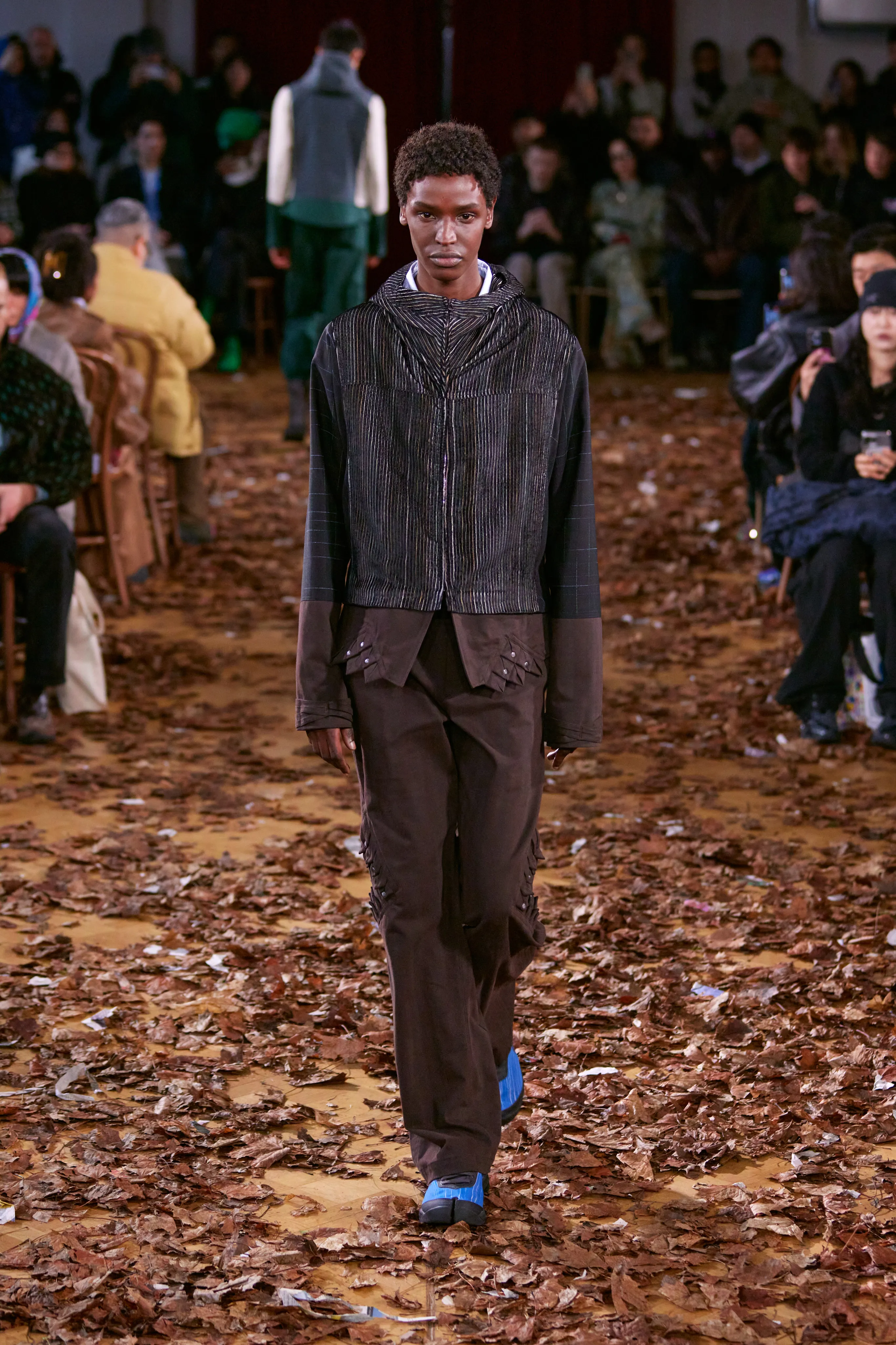 × Kiko Kostadinov transformable anorak Asics Purple Kiko Kostadinov Edition Styrax Track Jacket ASICS